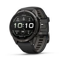 Garmin fēnix 9 Pro inReach 43 mm Carbon Gray DLC Titanium / Black / Pebble Grey Silicone 010-04335-11