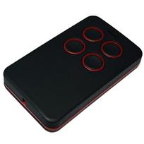 Universalus vartų valdymo pultelis RF 433MHz-868MHz, 4 mygtukai, juodas