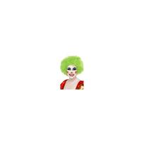 Perukas "Crazy clown" žalias