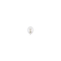 Balionai 30 cm stiprūs balti "Pirmoji komunija"