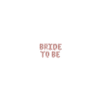 Foliniai balionai "BRIDE TO BE" rausvi 340*35cm