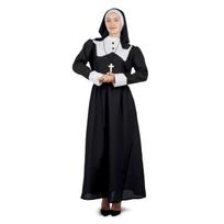 Vienuolės kostiumas Deluxe S/M – Helovynui, karnavalui