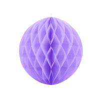 Korėtas apvalus papuošimas 40cm 1 vnt violetinis