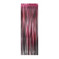 Folinė užuolaida „Lietutis“ – tamsiai bordo, 1 x 2,4 m | Šventinė dekoracija