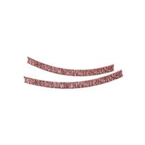 Pakabinama girlianda „Lietutis“ – rausva, 15 cm, 2 m | Šventinė dekoracija