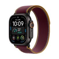 Išmanusis laikrodis Apple Watch Ultra 4 (Titan schwarz, 49 mm, Trail Loop Burgunder S/M, Cellular) | MJC34QF/A | 195951218205