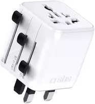 SBS TEADAPTUNI Universalus kelioninis adapteris - Baltas