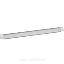 Triton RAC-ZP-X41-A1 19 inch 1U perforuota užpildymo plokštė, pilka RAL 7035