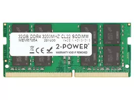 2-power 2P-KCP432SD8/32 - 32GB - 1 x 32GB - DDR4 - 3200 MHz