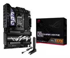 ASUS ROG CROSSHAIR X870E HERO pagrindinė plokštė AM5 lizdui