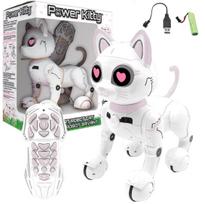 Interaktyvus programuojamas robotas kačiukas, valdomas pulteliu ir judesiais, su garso ir šviesos efektais „Power Kitty”