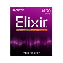 Elixir Nanoweb 80/20 Bronze Baritone 11306 16-70