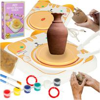 "Potter's wheel" kūrybinio molio rinkinys dažai katė geltona