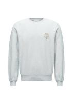 JACK & JONES Megztinis be užsegimo 'JORCHAMBERI' kremo / ruda / margai balta