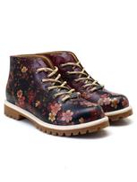 Goby Kulkšnis dengiantys batai 'Women's Burgundy Ankle boots Goby TKS536' burgundiško vyno spalva