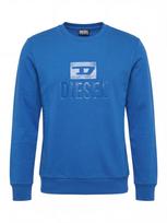 DIESEL Megztinis 'S-GIR TONE ON TONE' sodri mėlyna („karališka“)