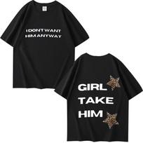 Tate McRae It's Ok I'm Ok Print T Shirt men women Oversized 100% Cotton Hot sale short sleeve Summer print Unisex plus size tops 4XL black