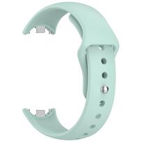 Silikoninis dirželis Xiaomi Mi Band 10 9 8 Sportiniam išmaniajam laikrodžiui Apyrankė Band10 Band9 Band8 Apyrankės Priedai band Mi Band 8-8 NFC white