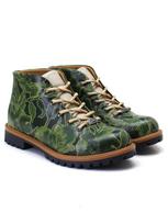 Goby Kulkšnis dengiantys batai 'Women's Green Ankle boots Goby TKS157' tamsiai žalia