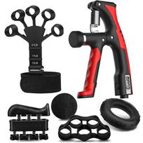 10-100Kg Strengthen Hand Grip Set Wrist Expander Finger Exerciser Forearm Muscle Recovery Fitness Gym Training Hand Gripper Gift black
