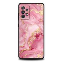 Watercolor Marble Phone Case For Samsung Galaxy A15 A13 A51 A71 A41 A31 A21S A03S A05 A35 A32 A55 A23 A25 A33 A53 A73 5G Cover Galaxy A73 5G pink