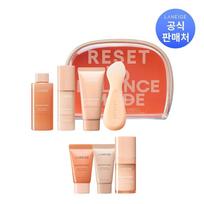 Get Into Balance Mode 3-Piece Set (Cleanser 80ml + Peel Mask 30ml + Moisturizer 30ml) red