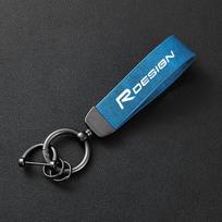 tkseq3 For Volvo R Design RDesign XC90 XC60 S60 V40 XC40 V60 V50 S40 C30 C7 High-Grade Leather Car Keychain Holder Keyring Accessories ruda