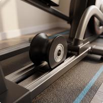 Elipsinis ritininis ratukas su flanšu, pakeičiamas įleidžiamasis skriemulys sporto salių savininkams, remontui 61 X 12 X 507MM -