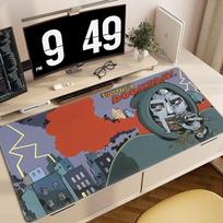 Mf Doom Rapper Mousepad Gaming Office Desk Pads Large For Computer Nonslip Lockedge Mouse Pad 800x400x2mm
