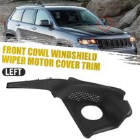 Left Right Windshield Wiper Cowl Grille Vent Cover Panel Hood Assembly For Jeep Grand Cherokee 2016- 55112951AC 55112952AC 1pc Left gray