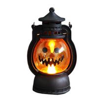 Durable LED Night Light Pumpkin Shape Halloween Ornament Party Prop Atmosphere Lamp  Party Supplies Style 3