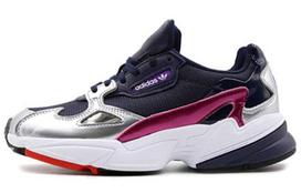 Women's Sneakers adidas Falcon Collegiate Navy Silver Metallic (Women's) 36 black