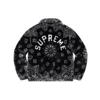Supreme Bandana Faux Fur Bomber Jacket SUP-SS21-412 M black