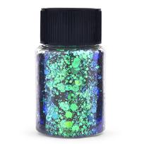 1Bottle Chameleon Glitter Epoxy Resin Filling Pigment Chrome Mix Sequins Powder DIY Epoxy Resin Jewelry Making Nail Art Supplies