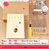 Kalimba DIY Kit: 17-Key & 10-Key Thumb Piano for Kids - Handmade Music Instrument with Painting Activity