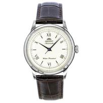 Orient Classic Bambino Leather Strap Ivory Dial Automatic RA-BB0003Y Men's Watch dramblio kaulas