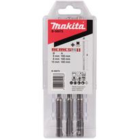 Grąžtų komplektas Makita Nemesis 2 B-59075, gelžbetoniui, sraigtinis, sds plus, 6 mm x 16.5 cm