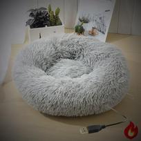 USB elektrinė šildoma augintinio lova - Katės/šuns antklodė ir kilimėlis su pastovia temperatūra 40cm Diameter
