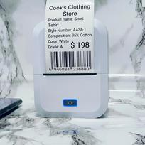 X2 Dual-Mode Inkless Thermal Label Printer for Computer & Mobile, Bluetooth QR Code Capable
