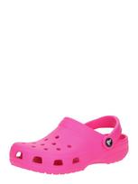 Crocs Atviri batai 'Classic' rožinė / juoda / balta