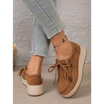 Strappy Round-toe Casual Sports Shoes with Thick Soles, Women's Style 40 ruda