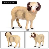 Oenux Klasikinė Ūkio Gyvūnų Simuliacija Avies Ožkos Argali Antilopės Modelis Veiksmų Figūrėlė Vištienos Figūrėlės Mielas Žaislas Vaikui Dovana