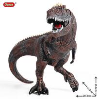Oenux Dinosaurs World Žaislas Savage Jurassic Indominus Rex Spinosaurus Triceratops Veiksmo figūrėlės Kolekcinis žaislas Vaikams Dovana gray