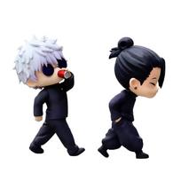 JJK Anime Gojo Satoru Figure PVC Action Geto Suguru Figure Collect Model Desktop Decoration Gojo Satoru Figurine Gifts Playthings 10CM 10CM black