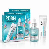Anua PDRN Hyaluronic Acid Capsule 100 Serum Hydrating Glow Skincare Set 30ml + Cream 30ml Serum 30ml + Cream 30ml × 2 Sets blue