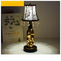 1Pc LED Charging Bar Table Lamp Clear Bar Table Lamp Atmosphere Creative Personality Night Light Nordic Hotel Restaurant Table Lamp black