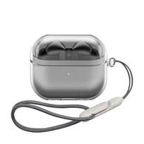 Skaidrus ausinių dėklas, skirtas Samsung Galaxy Buds 3 Pro, PC minkšto silikono, skaidrus ausinių dangtelis, skirtas Samsung Galaxy Buds 3Pro For Galaxy Buds 3 skaidri