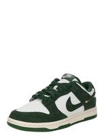 Nike Sportswear Sportbačiai be auliuko 'DUNK' tamsiai žalia / balta