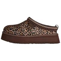 UGG Tazz EVA Abrasion Resistant Abrasion Resistant Closed Toe Slippers Women's Leopard Print 1178430-BCDR 40 black
