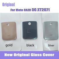 For Moto Razr 5G 2020 Phone Back Cover xt2071 Replacement Accessories Battery Hard XT2071-4 Back Glass Rear Door juoda